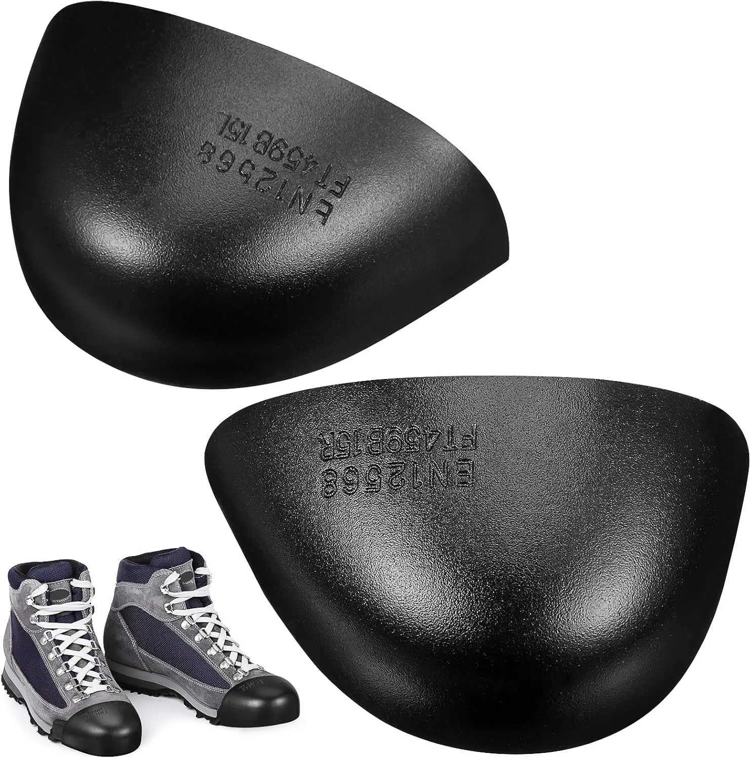 GALPADA Steel Toe Caps: Steel Toe for Work Shoes - 1 Pair Work Boot Toe Protector - Metatarsal Guard Steel Toe Inserts