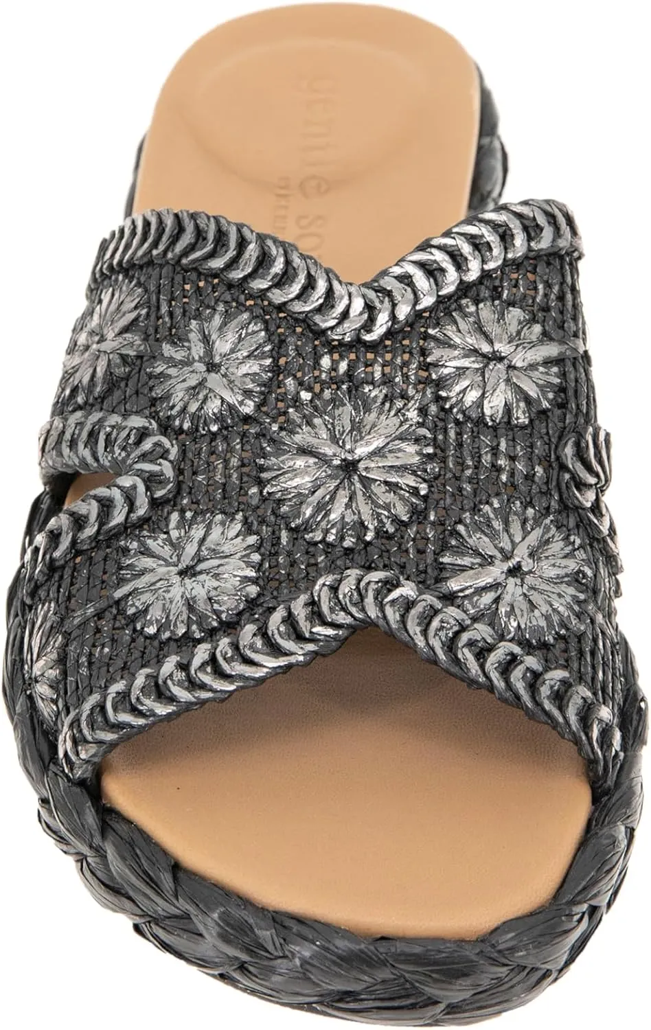 Gentle Souls by Kenneth Cole Women's Tristan Woven Slide Sandal