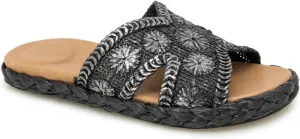 Gentle Souls by Kenneth Cole Women's Tristan Woven Slide Sandal