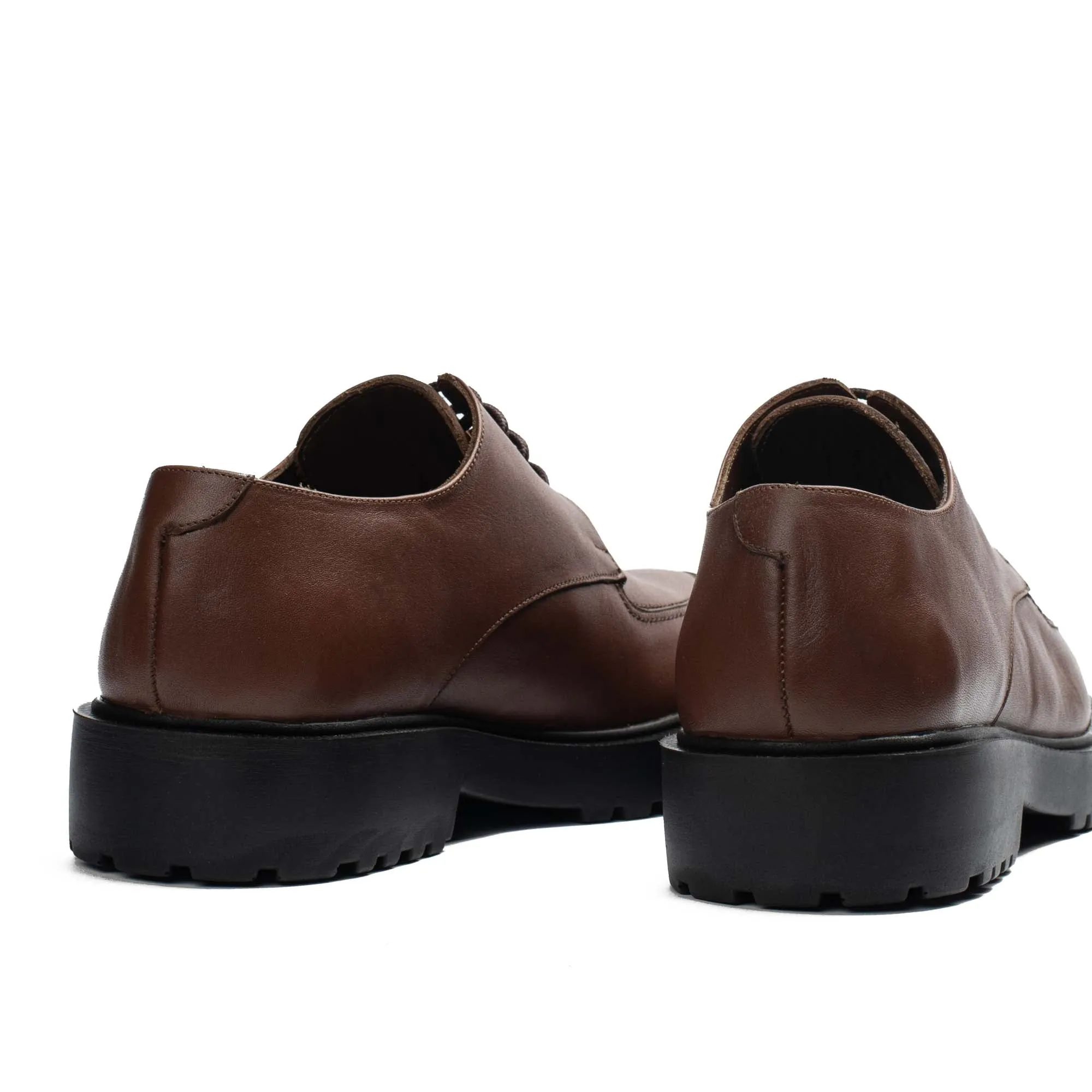 Genuine Leather Chunky Ox –Brown