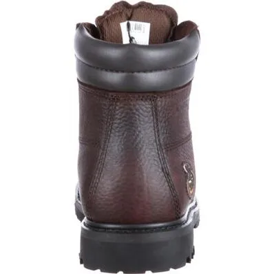 Georgia Boot Brown Oiler Steel Toe Waterproof Men's Work Boot G6174 **ONLINE ONLY