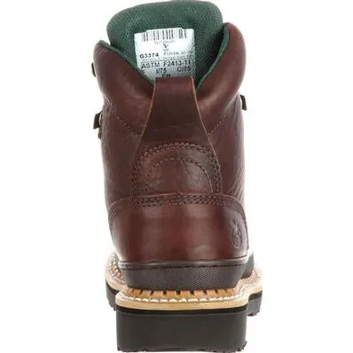 Georgia Boot Soggy Brown Giant Women's Steel Toe Work Boot G3374 **ONLINE ONLY