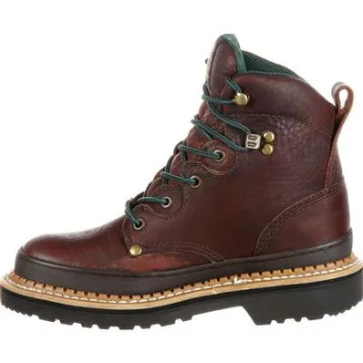 Georgia Boot Soggy Brown Giant Women's Steel Toe Work Boot G3374 **ONLINE ONLY