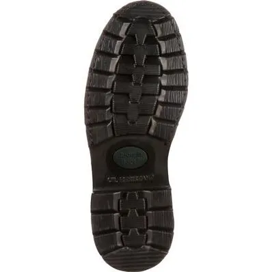 Georgia Boot Soggy Brown Muddog Steel Toe Wellington Men's Work Boot G5655 **ONLINE ONLY