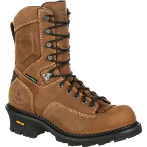 Georgia Brown Comfort Core Composite Toe Waterproof 400G Insulated Mens Logger Work Boots GB00098 **ONLINE ONLY