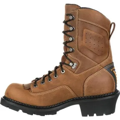 Georgia Brown Comfort Core Composite Toe Waterproof 400G Insulated Mens Logger Work Boots GB00098 **ONLINE ONLY