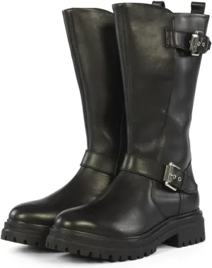 GIOSEPPO Women's Novaky Oxford Boots, black, 9.5 Women
