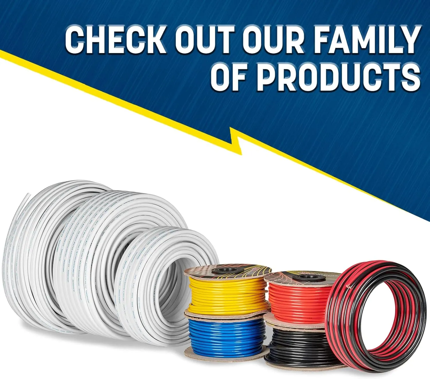 GS Power 16 Ga (True American Wire Gauge) AWG Tinned OFC Copper Duplex 16/2 Dual Conductor Red Black Sheathed Cable for Automotive Marine Boat Wiring - 50 FT (Also in 100 & 200 Feet Roll)