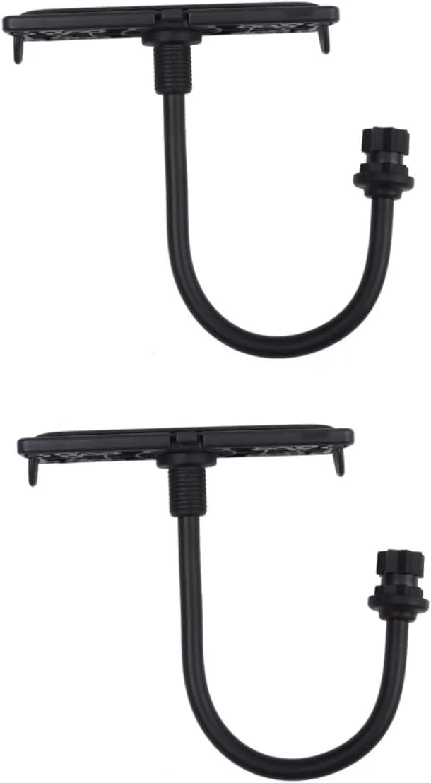 HANABASS 2pcs Fish Finder Bracket Kayak Wall Mount Wall Bracket Fishing Kayak Fish Finder Rack Kayak Electronics