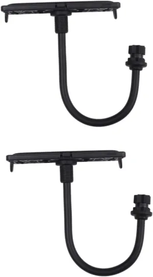 HANABASS 2pcs Fish Finder Bracket Kayak Wall Mount Wall Bracket Fishing Kayak Fish Finder Rack Kayak Electronics