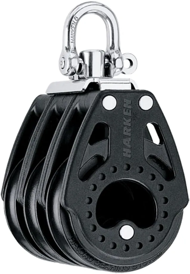HARKEN Premium Sailing 75mm Triple Carbo Boat Block, Part 2664