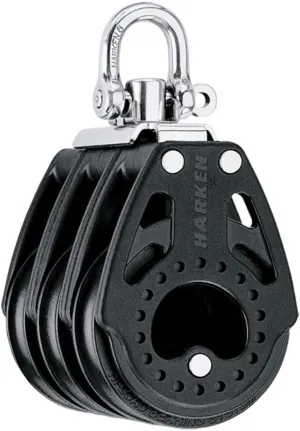 HARKEN Premium Sailing 75mm Triple Carbo Boat Block, Part 2664