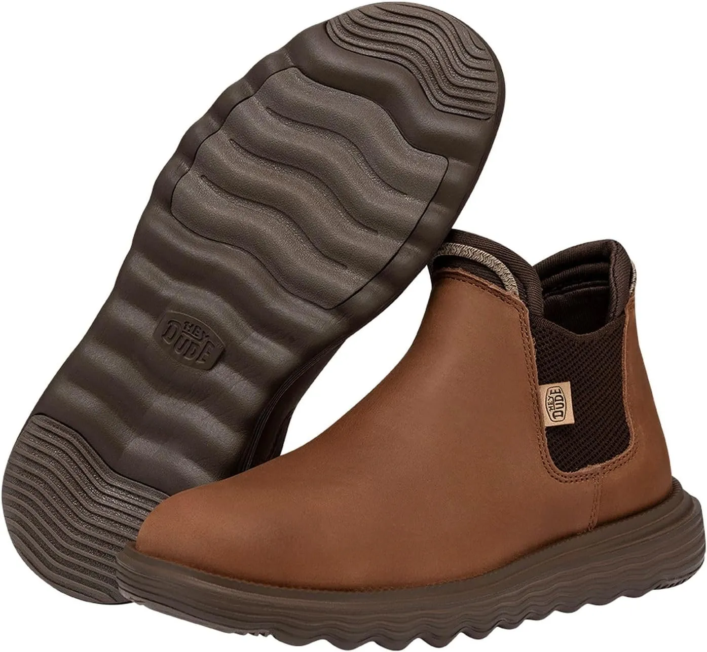 Hey Dude Men's Branson Boot Craft Leather