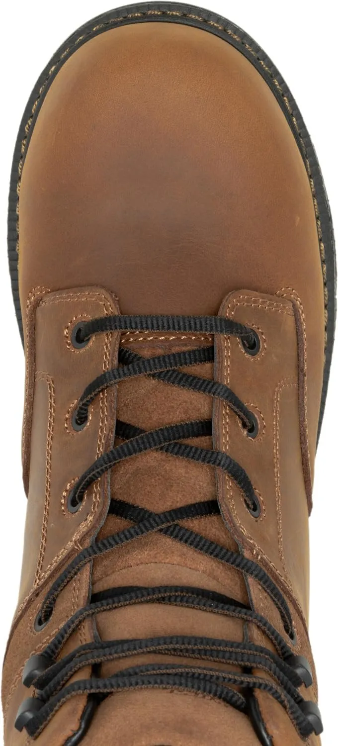 HYTEST Footrests Atlas, Men's, Nano Toe, EH, WP, Slip Resistant, 6 Inch, Work Boot