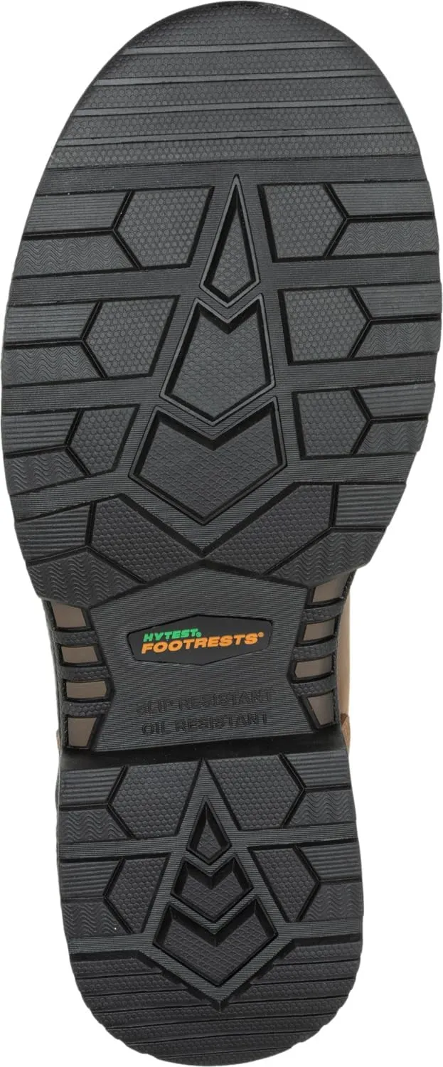 HYTEST Footrests Atlas, Men's, Nano Toe, EH, WP, Slip Resistant, 6 Inch, Work Boot