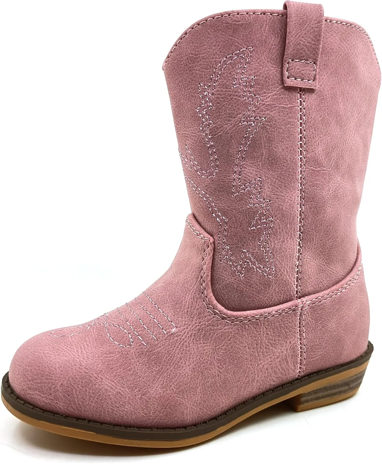 ICEBIRDS Little Kid's and Toddler Western Cowboy Boot