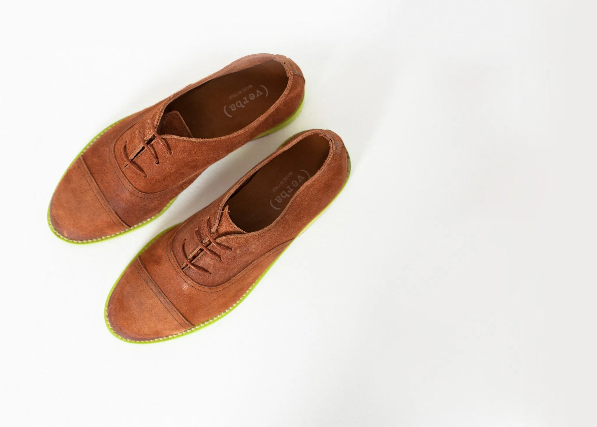 in Oxford Automation-ready High-quality Natural/Lime Suede