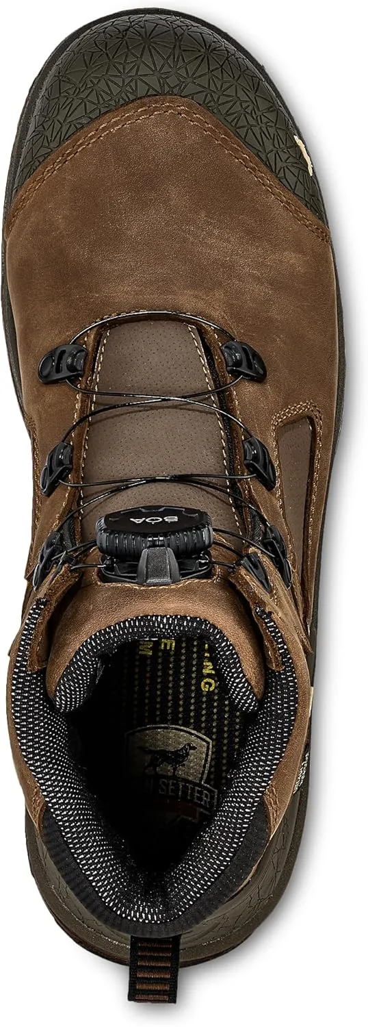 Irish Setter, Kasota, Men’s, 6", BOA, Waterproof, Non-Metallic Safety Toe, Work Boot