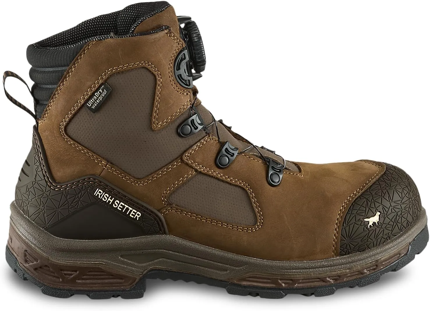 Irish Setter, Kasota, Men’s, 6", BOA, Waterproof, Non-Metallic Safety Toe, Work Boot