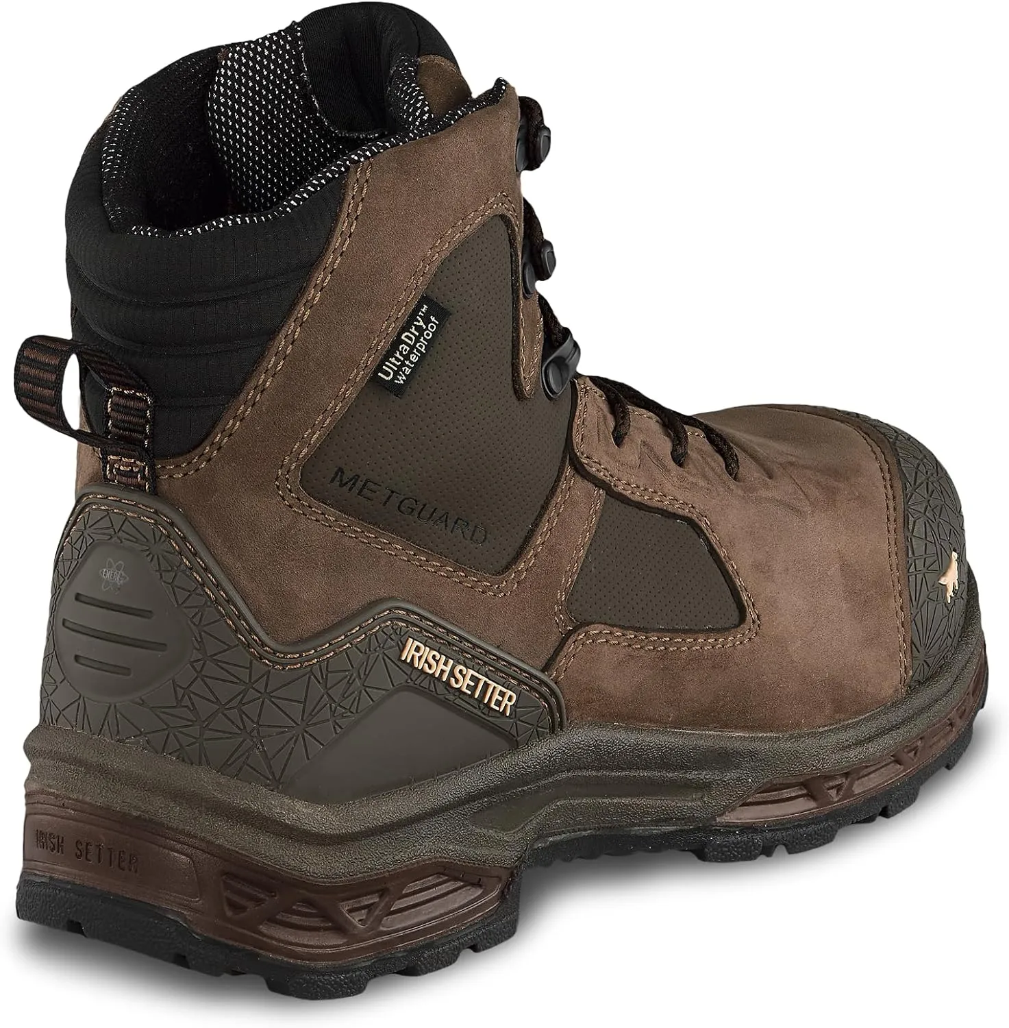 Irish Setter, Kasota, Men’s, 6", Waterproof, Non-Metallic Safety Toe & Internal Metguard, Work Boot
