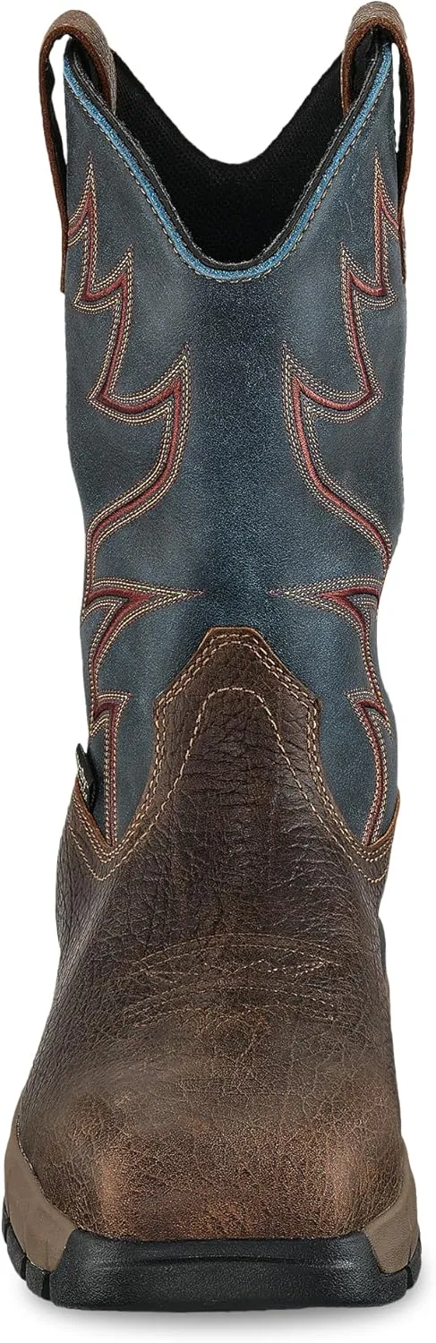 Irish Setter, Two Harbors, Men's, 11", Waterproof, Non-Metallic Safety Square Toe, Work Boot
