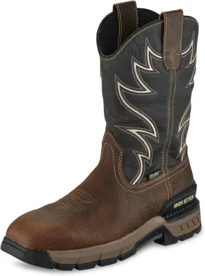 Irish Setter, Two Harbors, Men's, 11", Waterproof, Non-Metallic Safety Square Toe, Work Boot