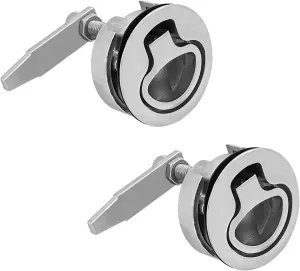 ISURE MARINE 2PCS Stainless Steel Marne Non Locking Compression Lift Boat Hatch Latch …