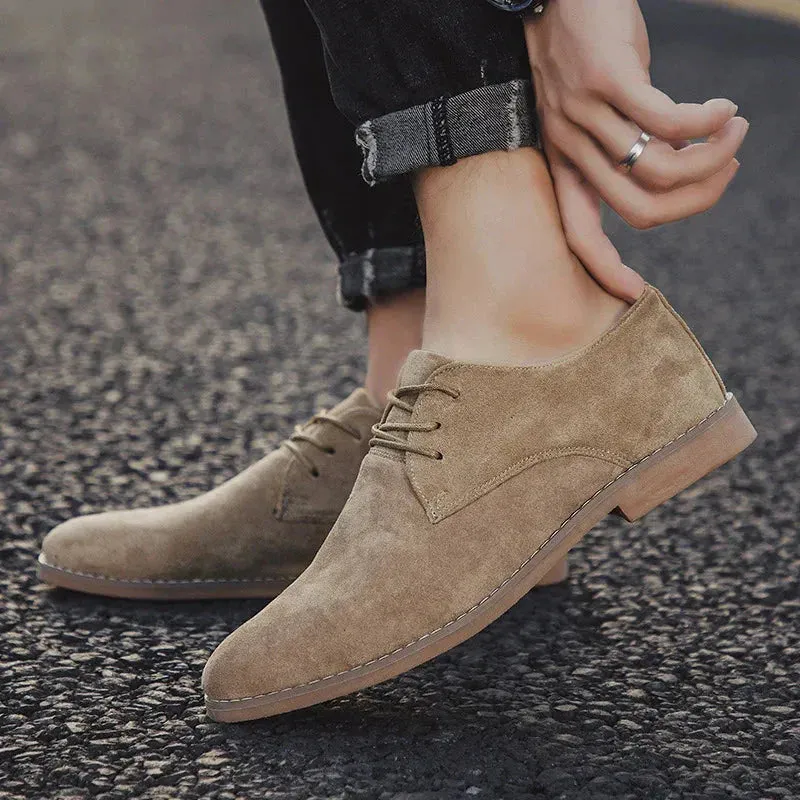 Jacob | Suede Business Shoes for Men - Stylish & Comfortable