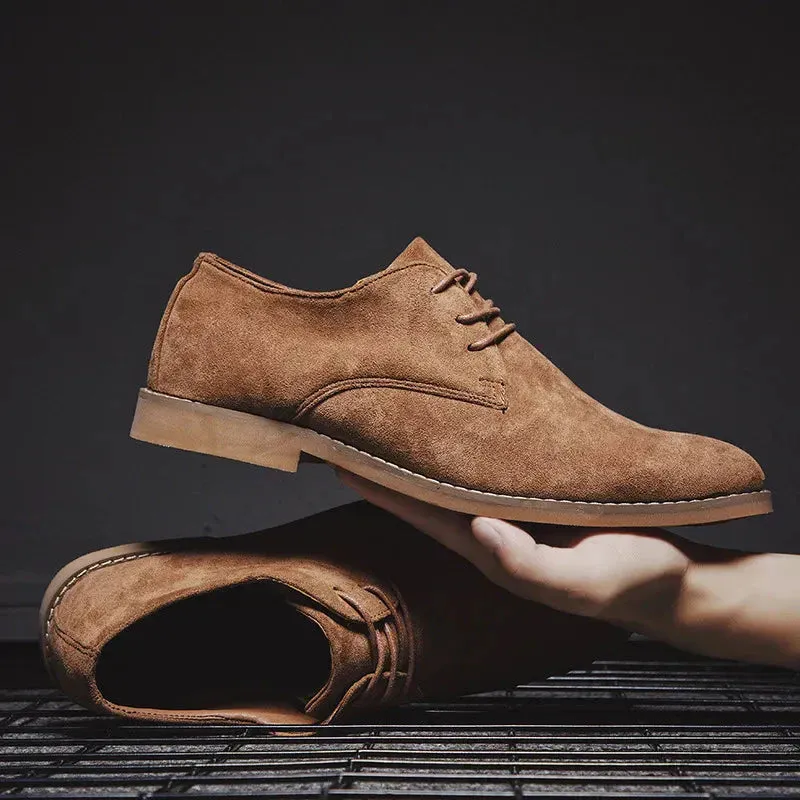 Jacob | Suede Business Shoes for Men - Stylish & Comfortable