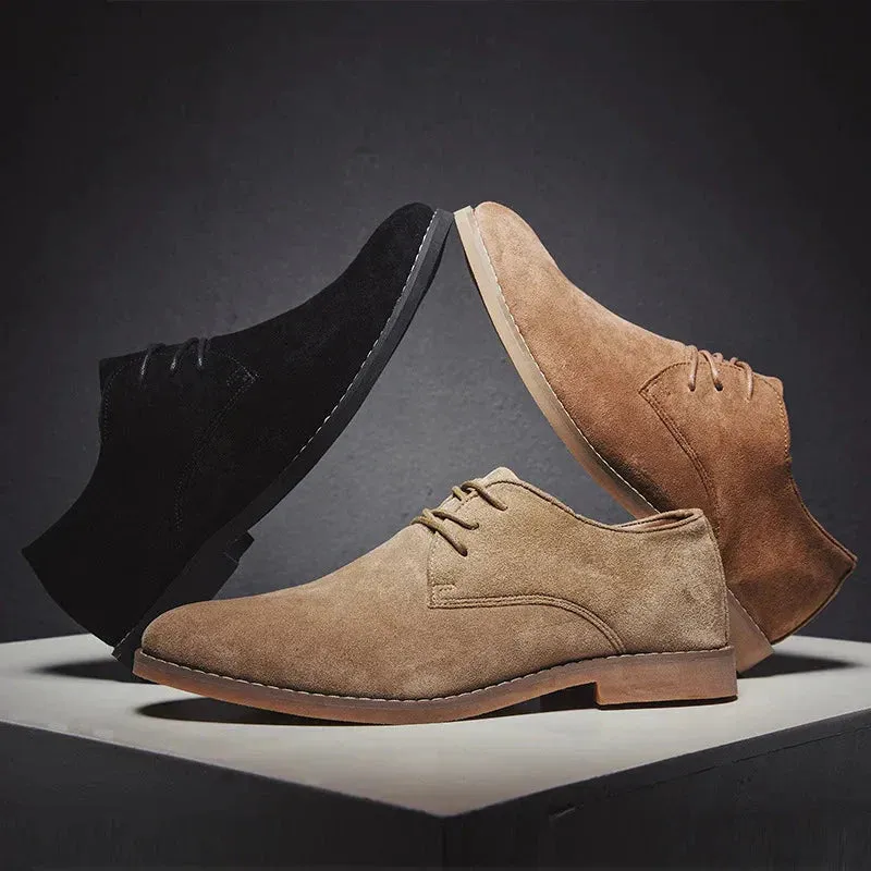 Jacob | Suede Business Shoes for Men - Stylish & Comfortable