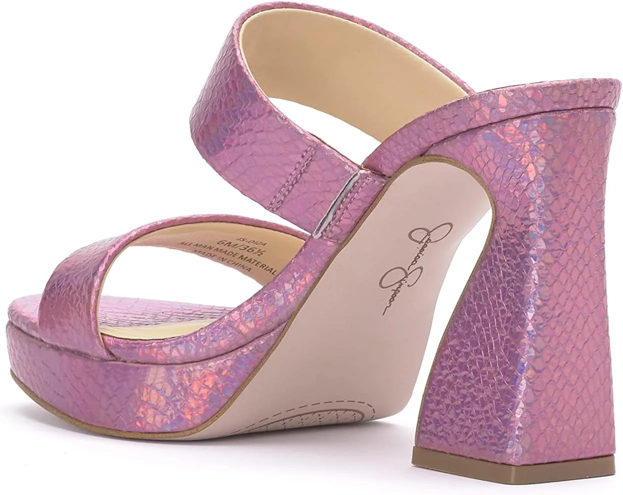 Jessica Simpson Women's Diza Platform High Heel Sandal Heeled