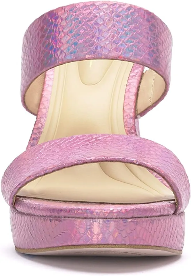 Jessica Simpson Women's Diza Platform High Heel Sandal Heeled