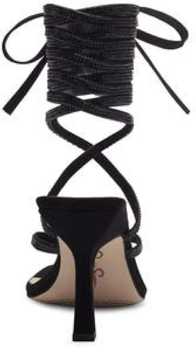 Jessica Simpson Women's Kelsa Wrap Around Heeled Sandal