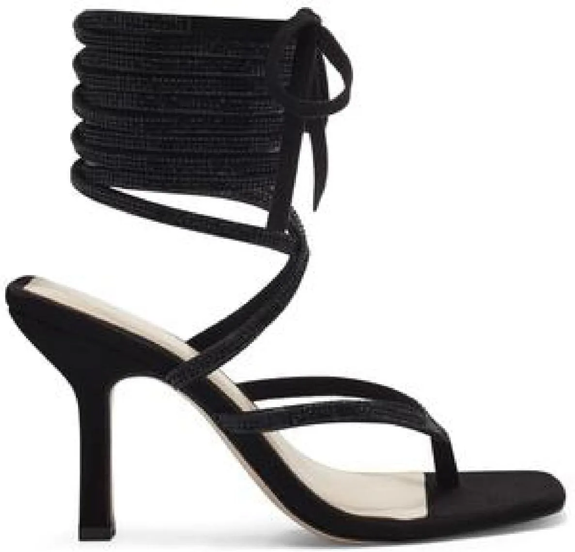 Jessica Simpson Women's Kelsa Wrap Around Heeled Sandal