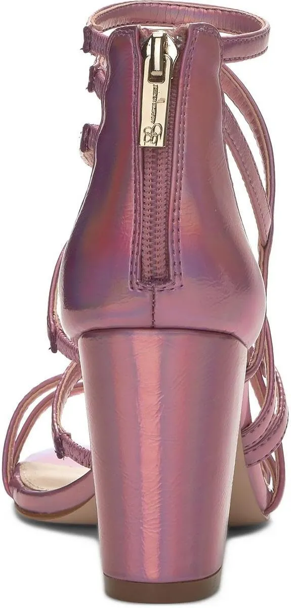 Jessica Simpson Women's Stassey Strappy Block Heel Sandal Heeled