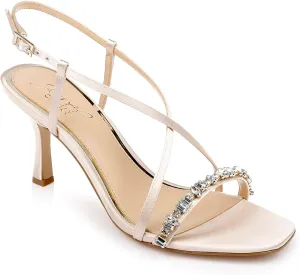 Jewel Badgley Mischka Alexis Crisscross Sandals