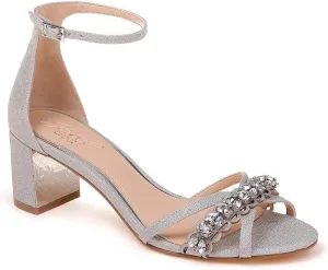 Jewel Badgley Mischka Giona Embellished Evening Shoe