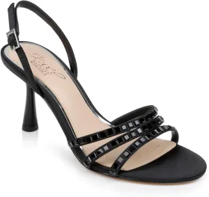 Jewel Badgley Mischka Kathryn Bejeweled Stiletto Sandal