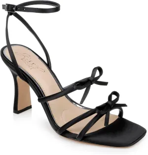 Jewel Badgley Mischka Kiyomi Delicate Sandal with Bow Straps
