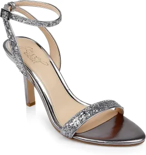 Jewel Badgley Mischka Ojai II Crystal Adorned Sculpted Stilettos