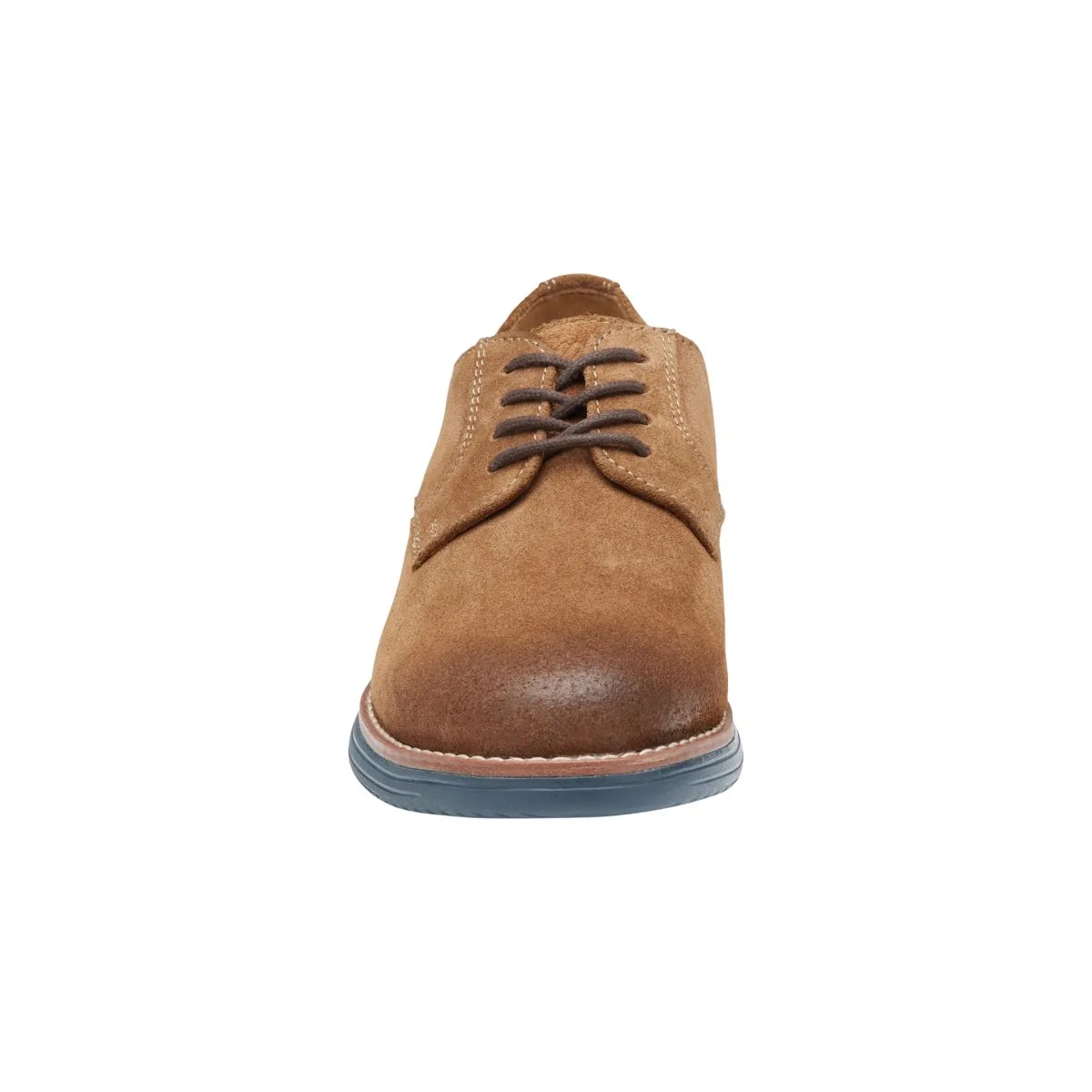 Johnston & Murphy Boy's Upton Plain Toe Snuff Suede