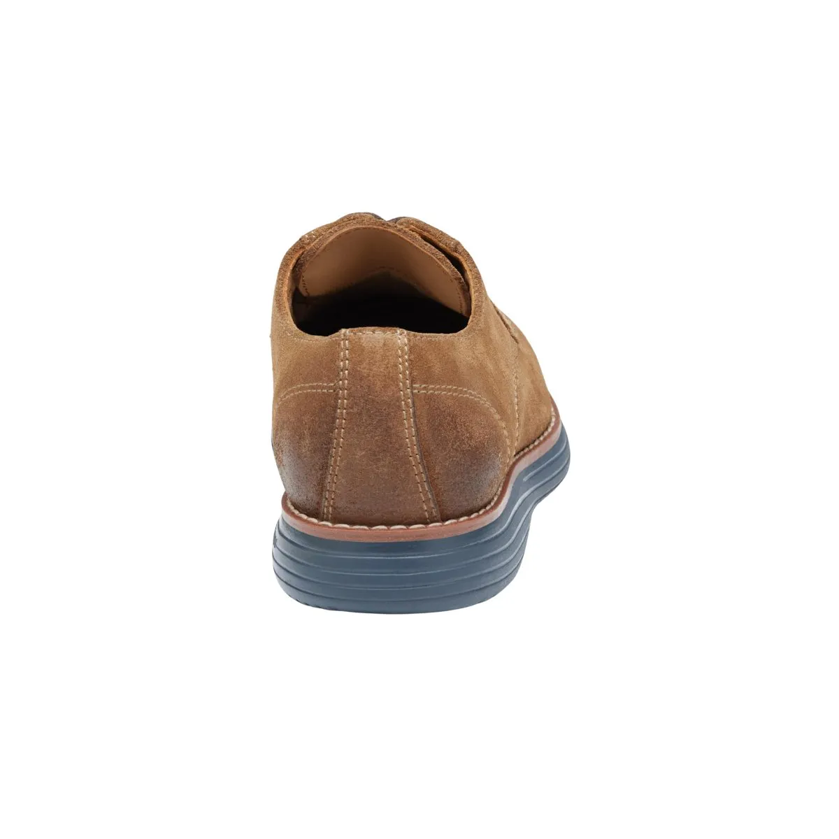 Johnston & Murphy Boy's Upton Plain Toe Snuff Suede
