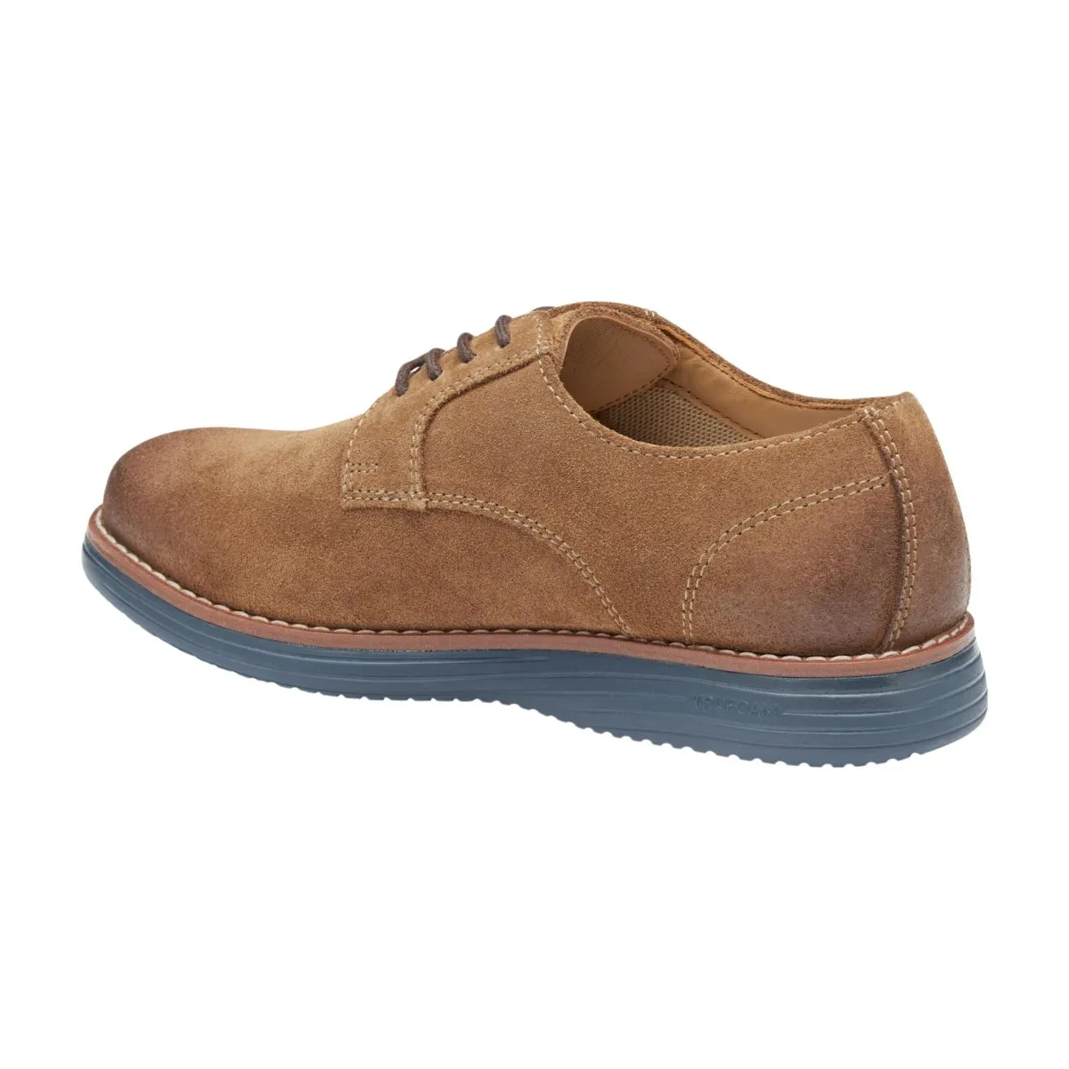 Johnston & Murphy Boy's Upton Plain Toe Snuff Suede