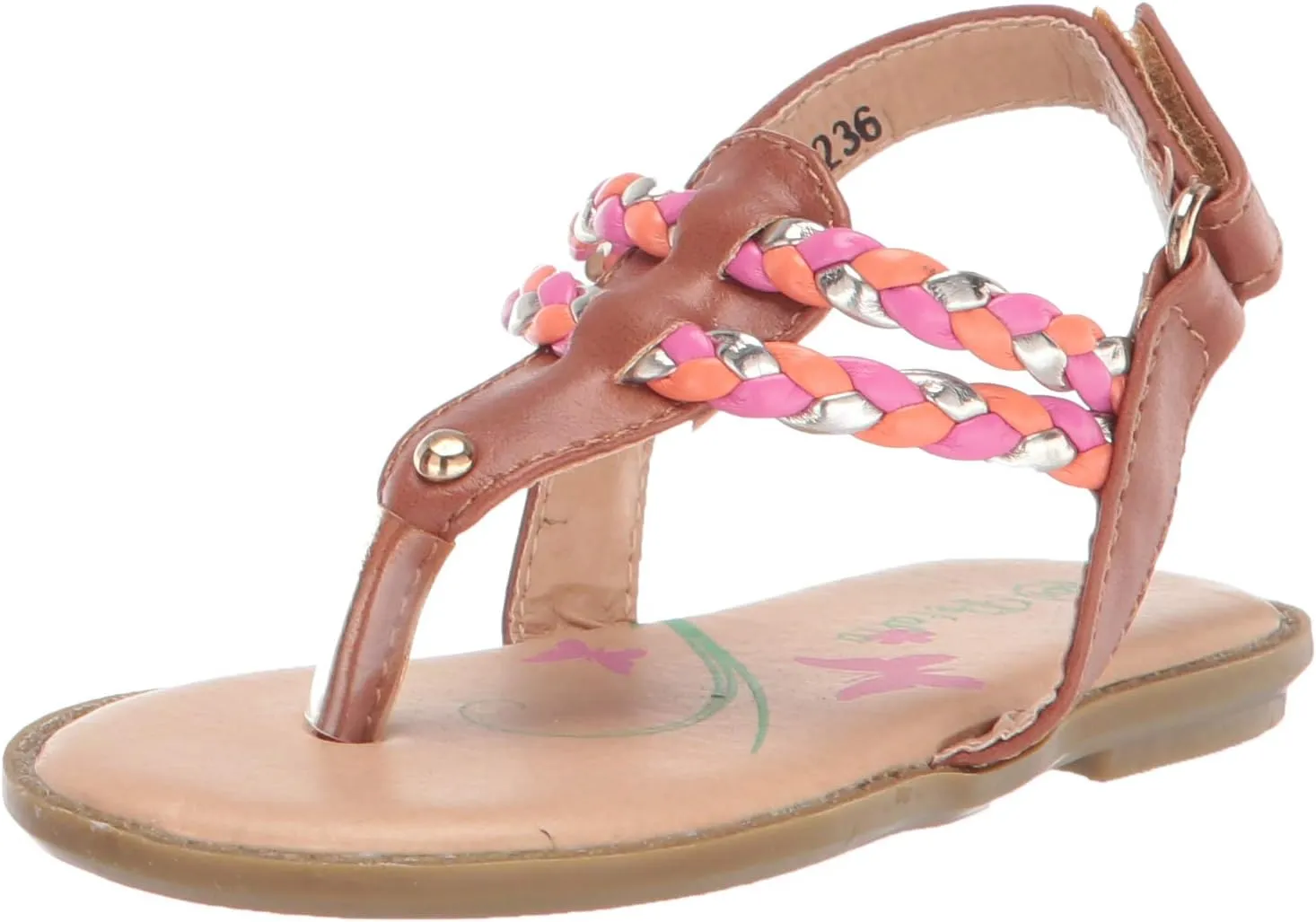 Josmo Girl's Lucy Flat Sandal