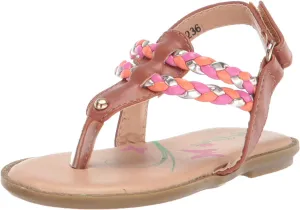 Josmo Girl's Lucy Flat Sandal