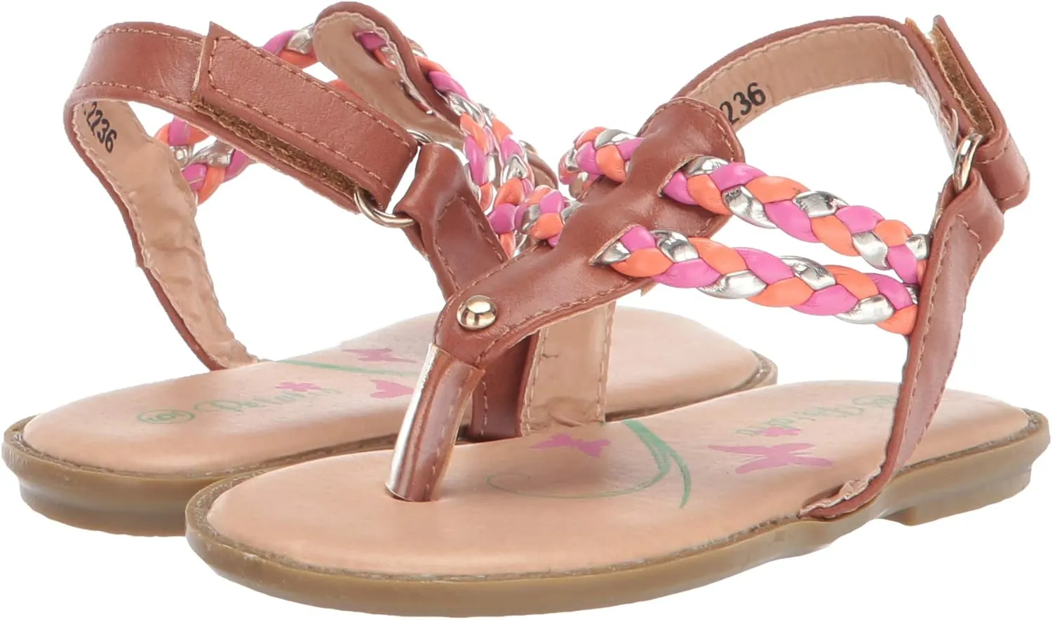 Josmo Girl's Lucy Flat Sandal