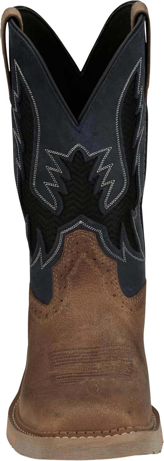 Justin Men's Bolt 11" Stampede Soft Toe Work Boot
