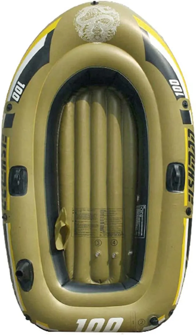 Kayak 295×137×43CM Thickened Inflatable Boat Drift Boat Fishing Boat Rubber Adult Adventure Canoe 3Person Inflatable Kayak