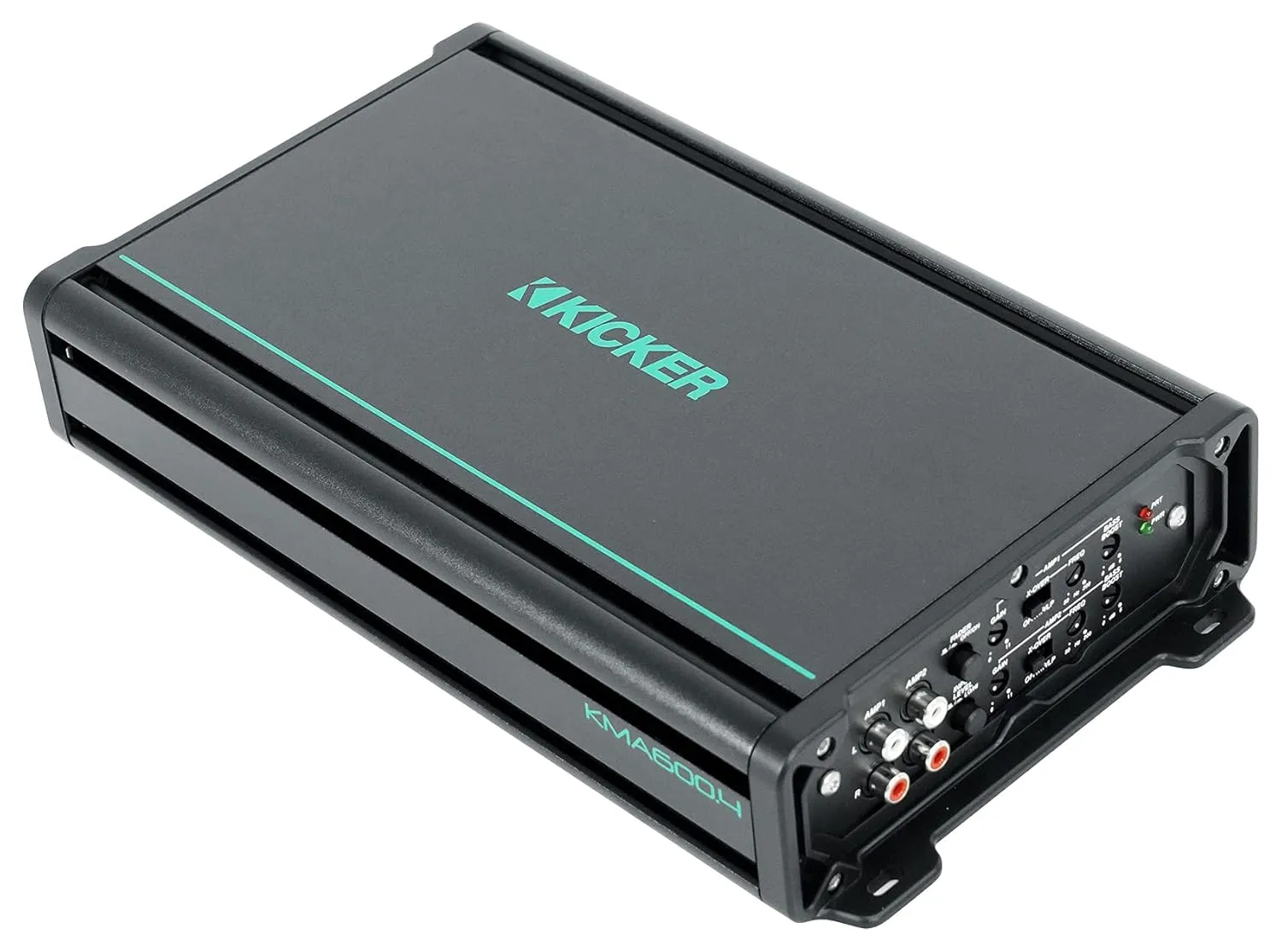 KICKER 48KMA6004 600 Watt 4-Channel Marine Amplifier Boat Amp KMA600.4
