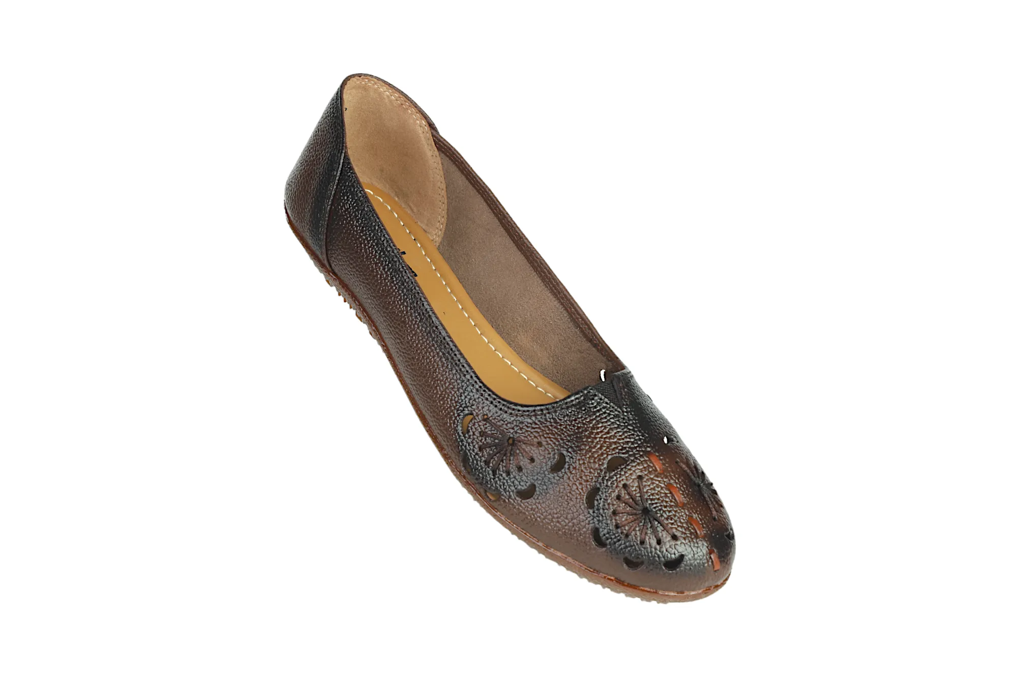 LADIES FLAT LEATHER BELLY 996062